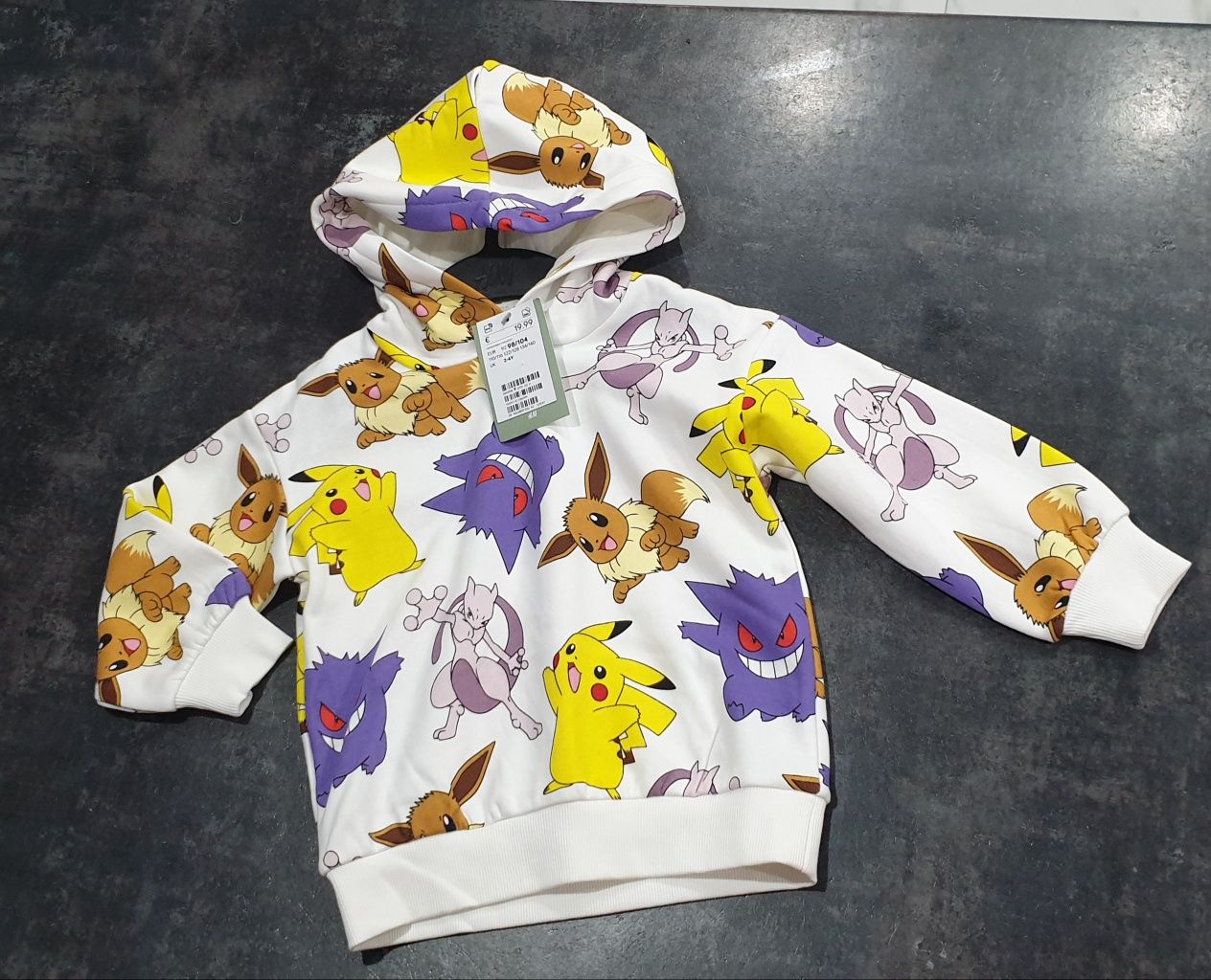 H&M Pokémon 98/104 nowa bluza chłopięca