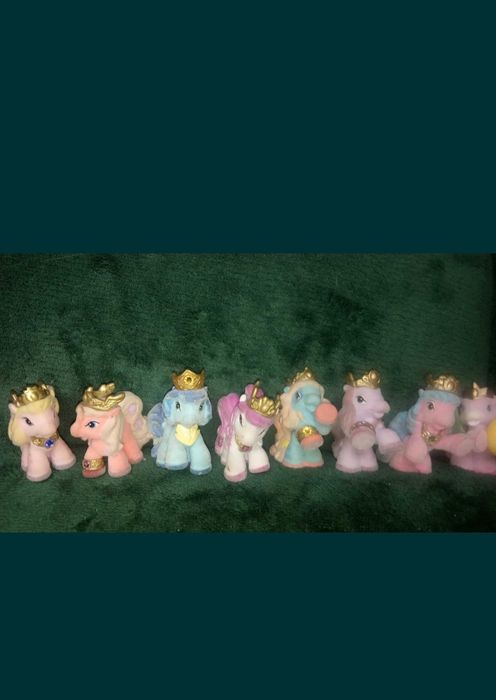 Okazja Filly zestaw 17 koników świecą ,brylanciki +karoca,hustawka