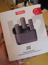 Mikrofony bezprzewodowe ULANZI J12 USB C