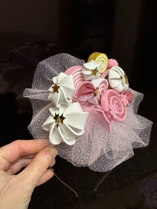 Обруч Цукерка Зефірка , Ободок