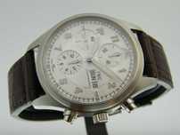 IWC Pilot Spitfire Fliegeruhr Chronograph w Stali
