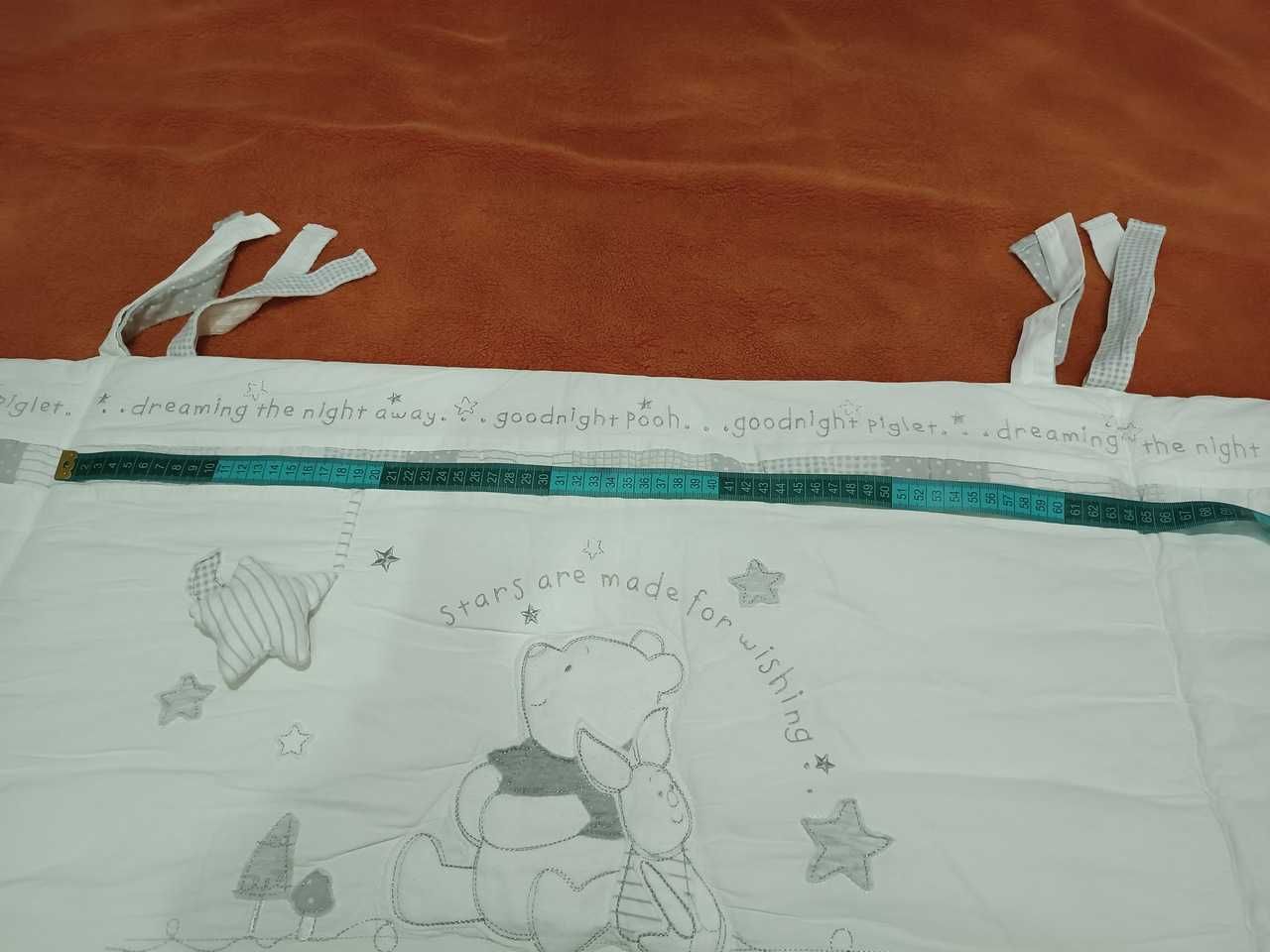 Ochraniacz do łóżeczka, disney, kubuś puchatek