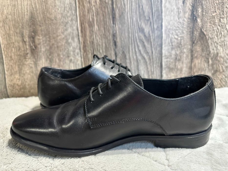 buty półbuty męskie skórzane mokasyny zign 43