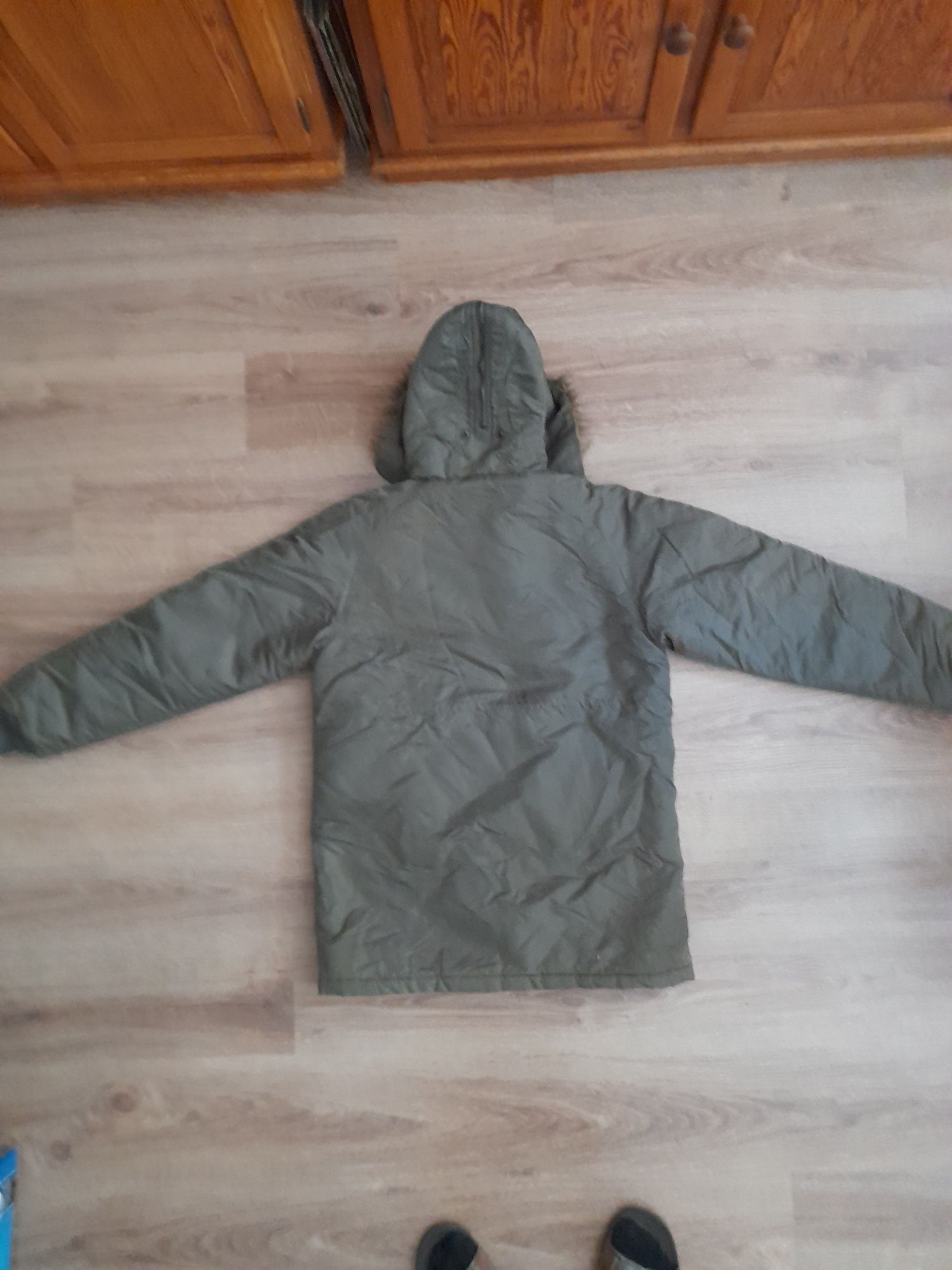 Kurtka wojskowa parka rozmiar M-Large