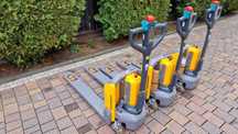 NOWY Jungheinrich Elektryczny Wózek Paletowy 115cm/100cm/80cm Paleciak