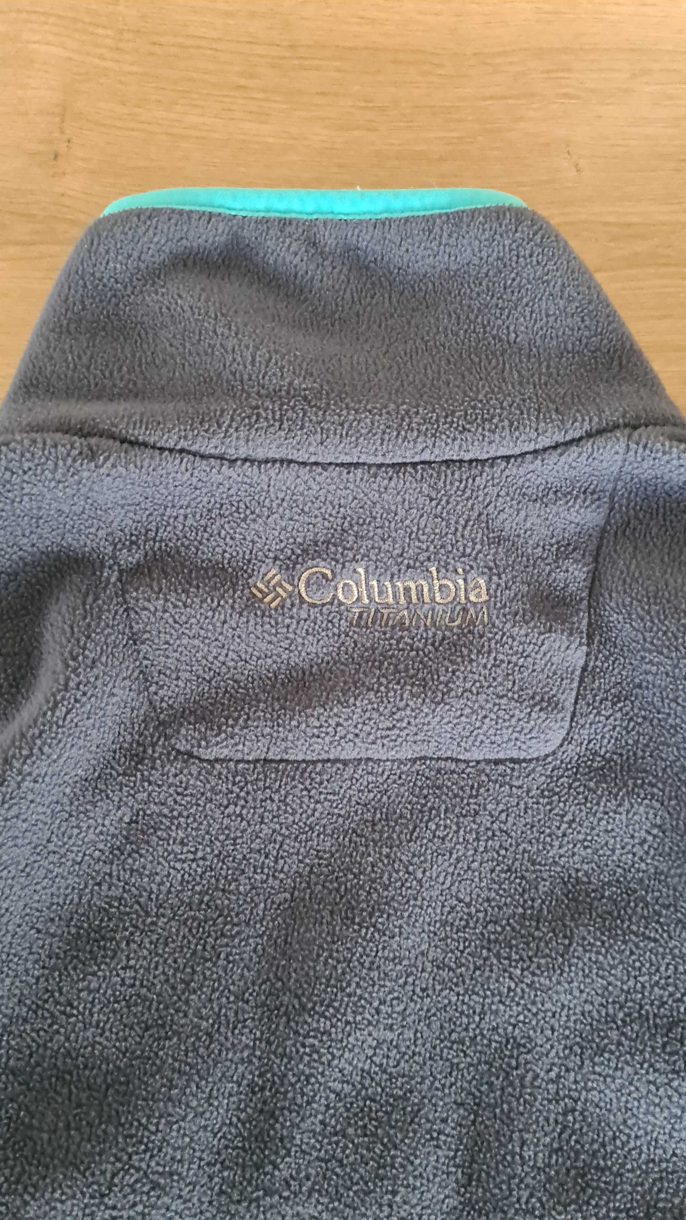 Bluza polarowa. Polar Columbia. Niebieska. Rozmiar XS.