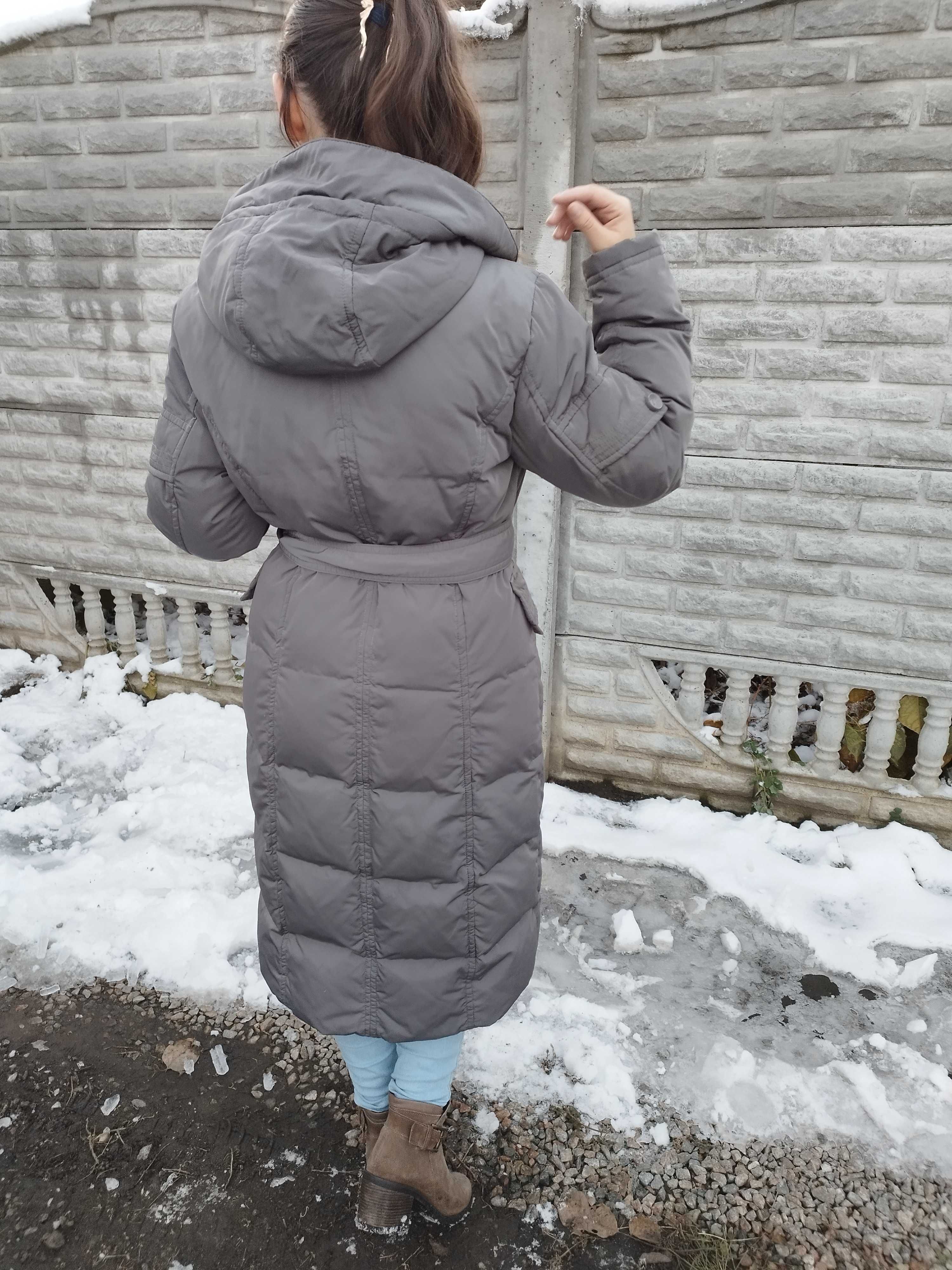 Женская куртка-пальто осень-зима (S-M)