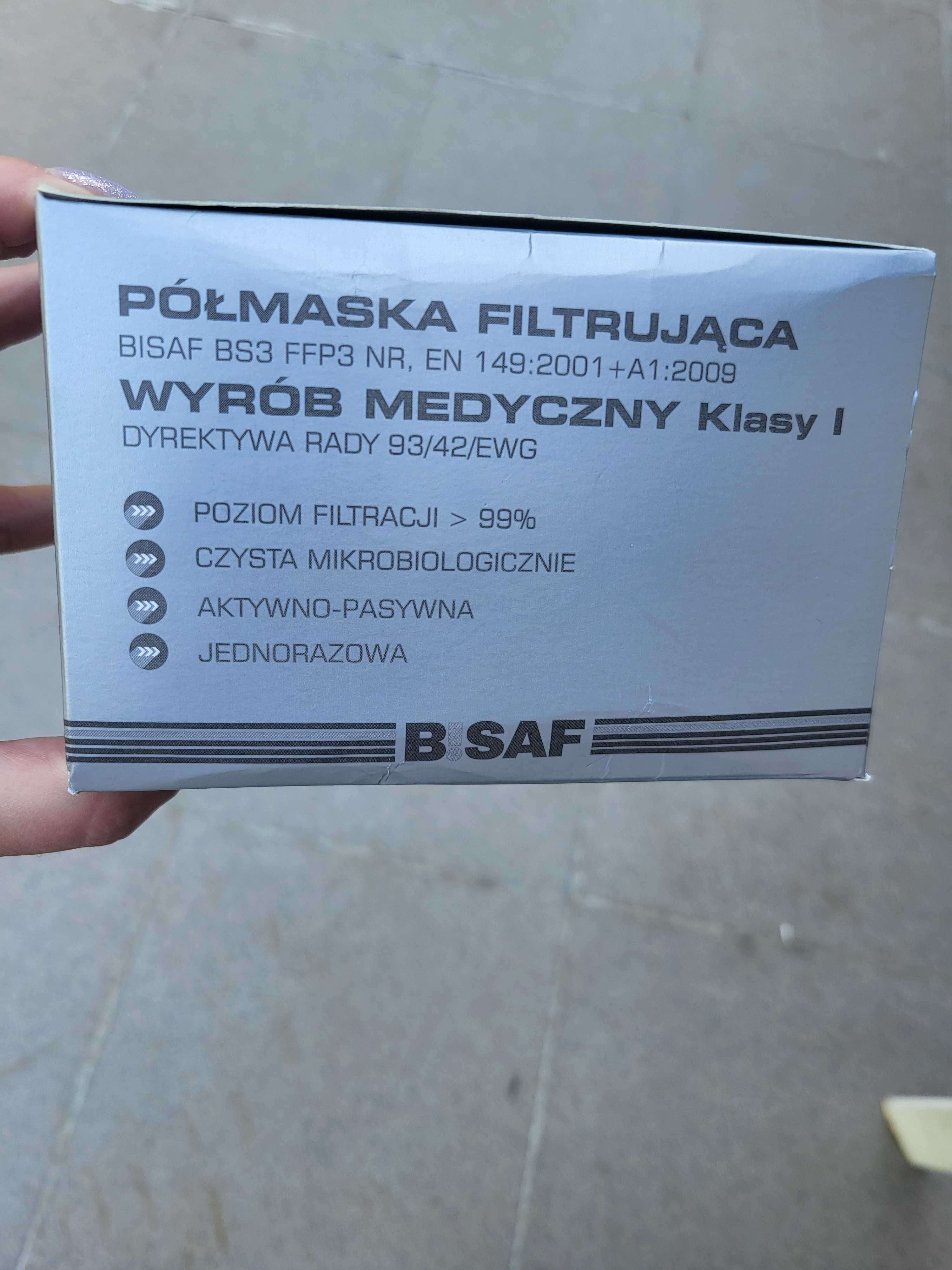 Półmaski filtrujące BISAF FFP3