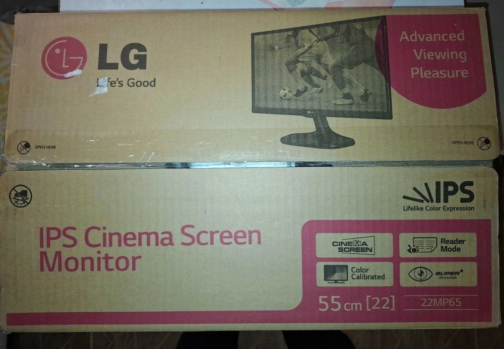 Монитор LG 22MP65 HDMI, VGA