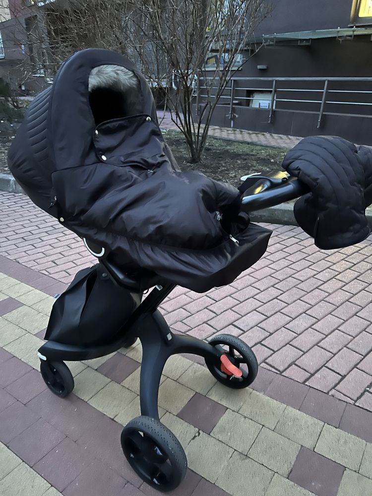 Коляска Stokke Xplory v6 (зимній комплект кастомний)