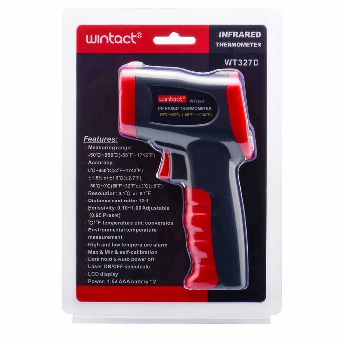 Pirometr Termometr Laserowy -50 +950C Kalibracja