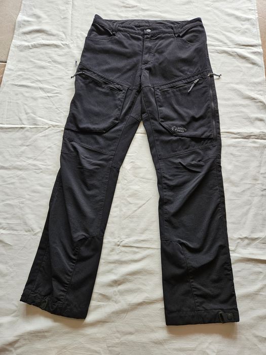 North Bend Trekk Męskie spodnie trekkingowe  z softshell r. S