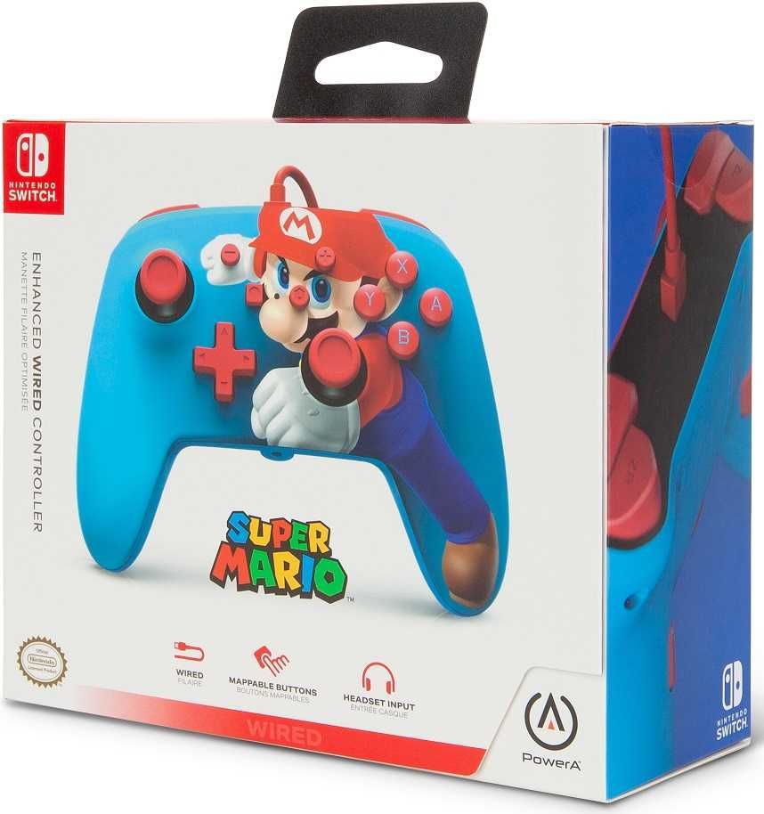 PowerA Pad przewodowy Super Mario Punch do Nintendo SWITCH