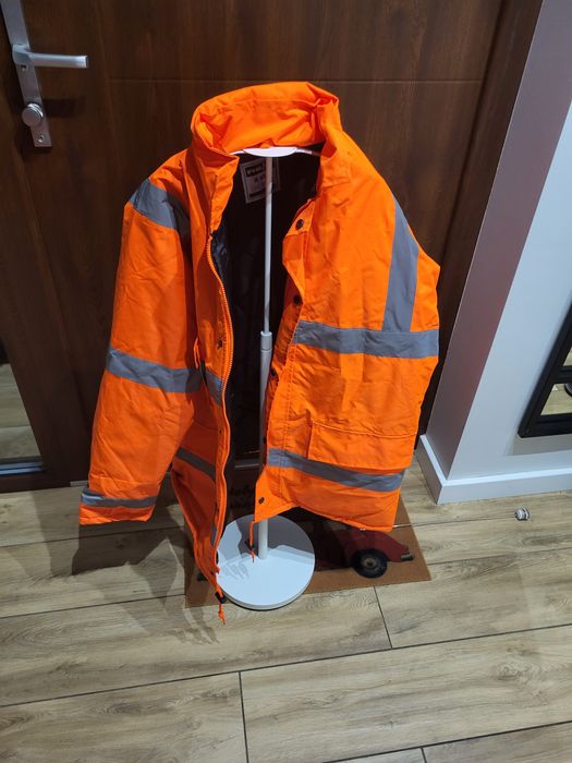 Kurtka rozmiar L,ostrzegawcza,BHP,robocza