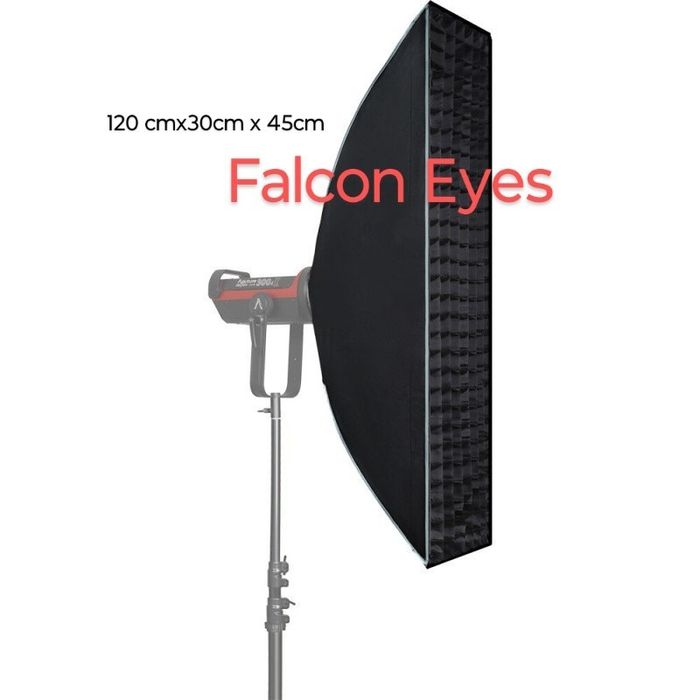 Стрипбокс,софтбокс  Falcon Eyes 30x120 см. соты,байонет