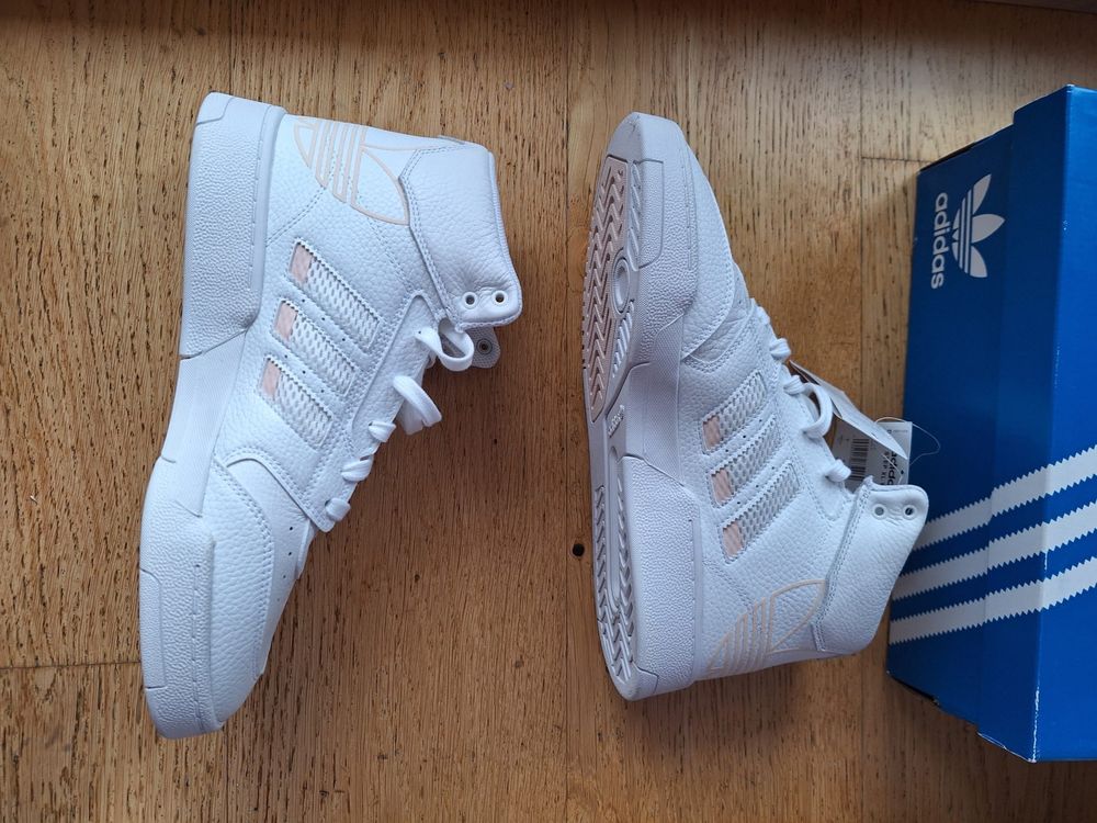 Buty adidasy sneakersy adidas drop step XL W 43 1/3 białe