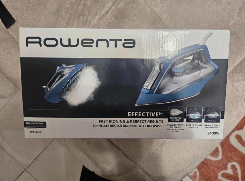 Ferro Rowenta embalado