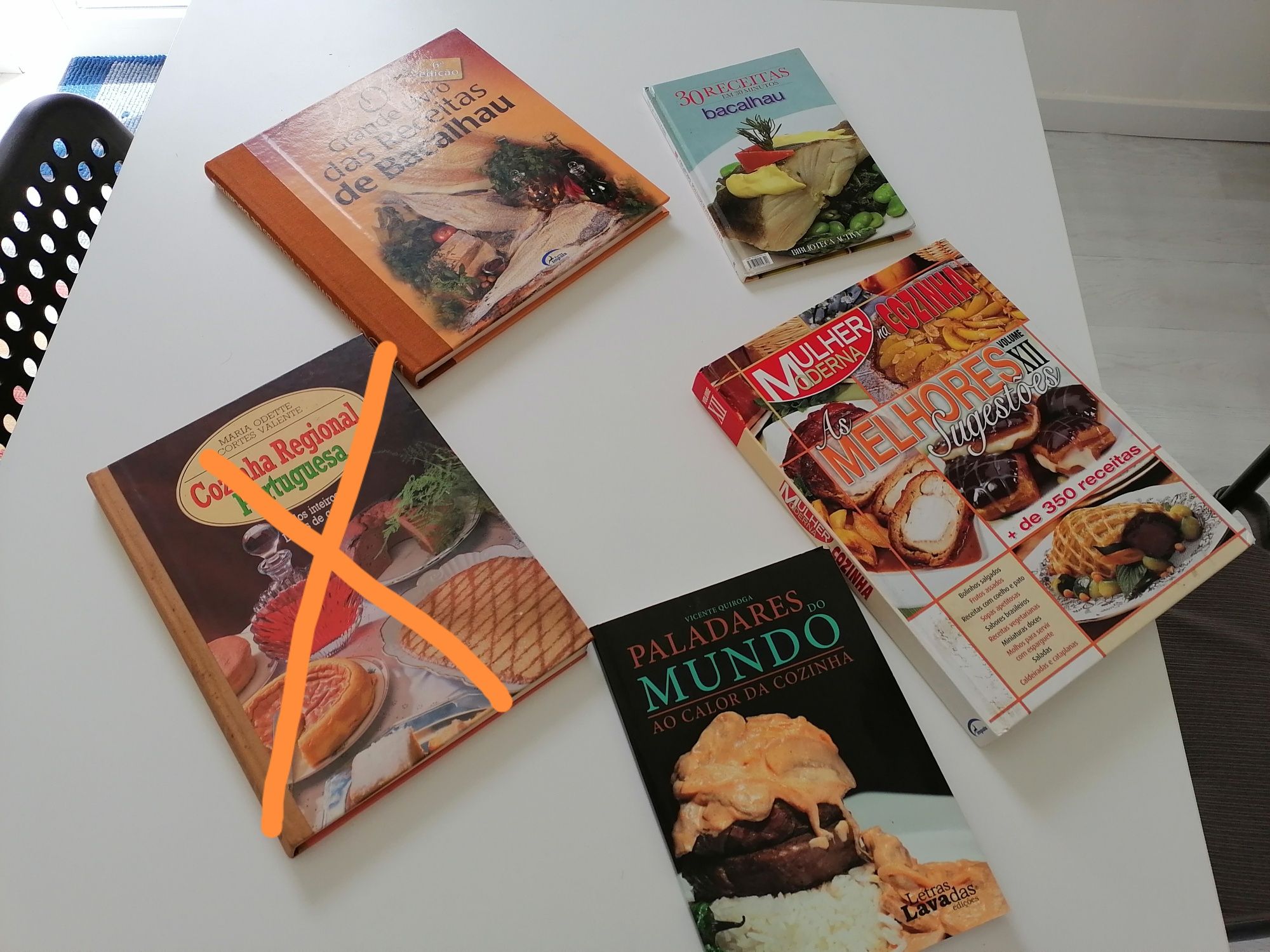 Livros de receitas