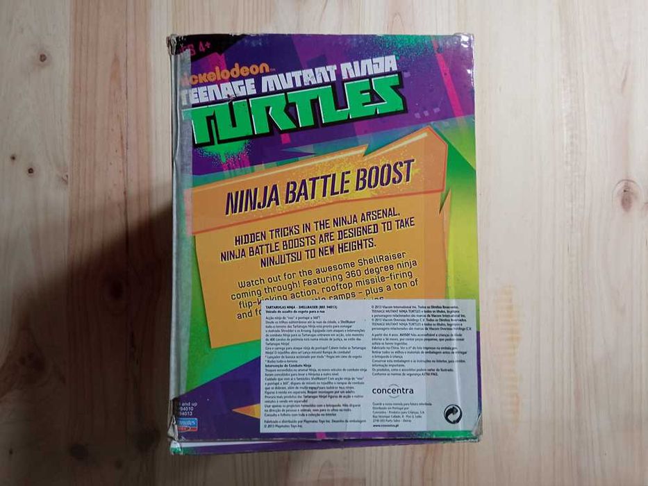 Caixa Teenage Mutant Ninja Turtles Shellraiser