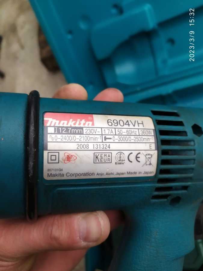 Makita Klucz udarowy 6904VH JAPAN