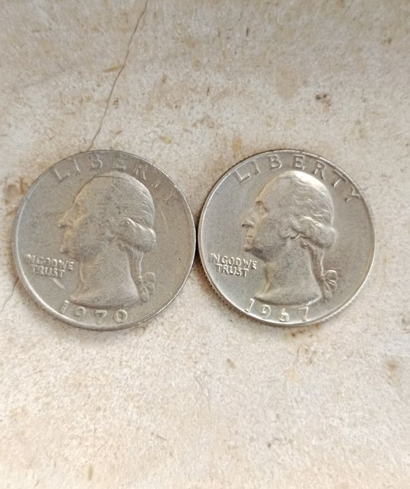 2 Moedas antigas U.S.A