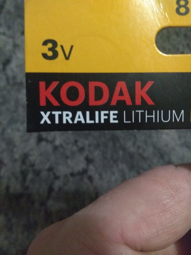 Батарейки Kodak CR 2016