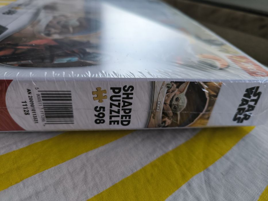 star wars shaped puzzle 598 peças