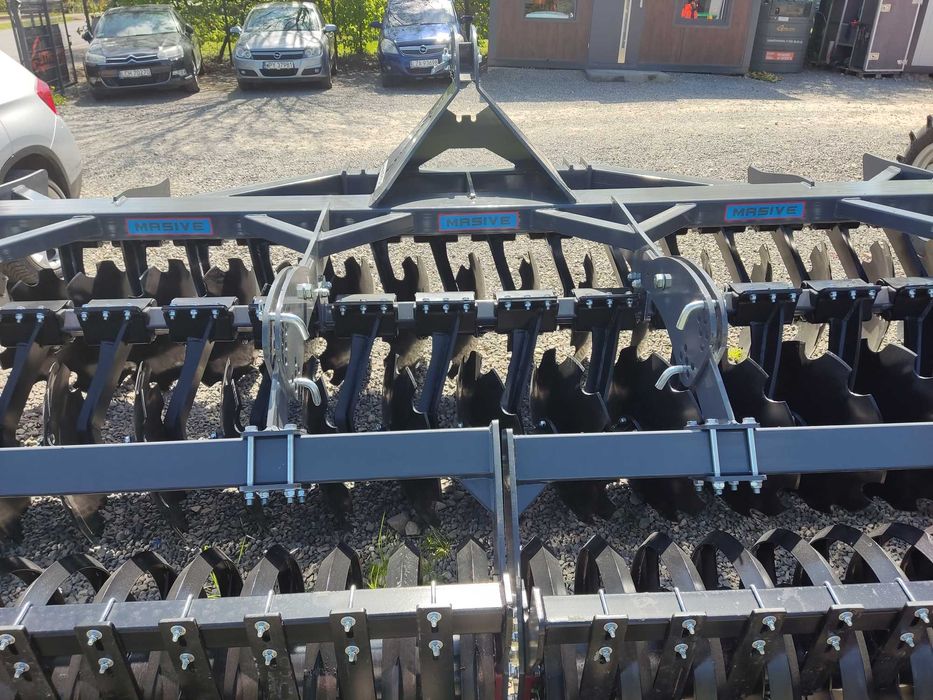 Stalovy® Brona talerzowa 2,2 2,5m 2,7m 3m talerzówka Masive