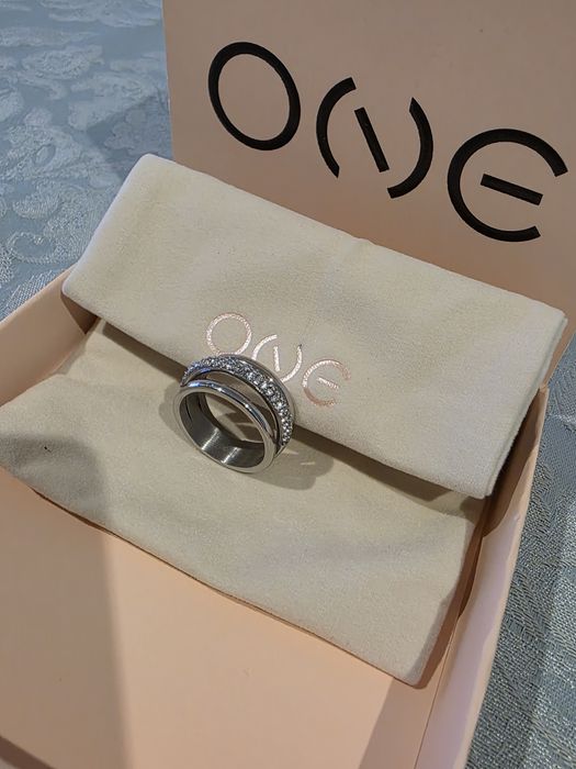 Anel Silver Frost Crystral