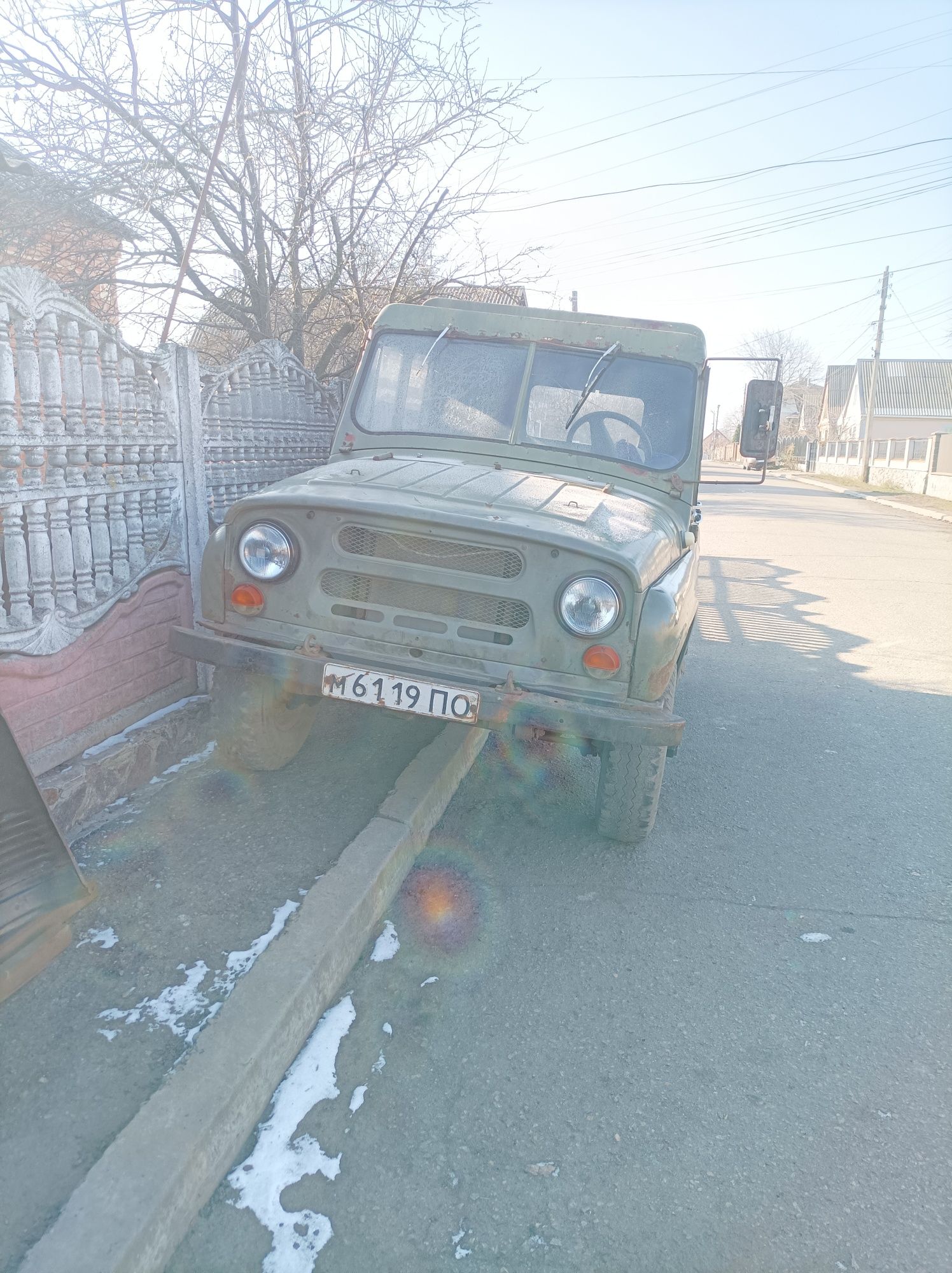 УАЗ-3151 на воєнних мостах УАЗ бобік