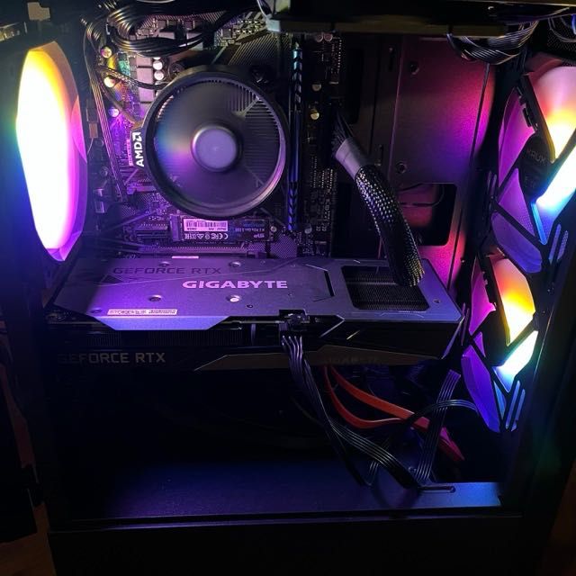 PC Gamingowy RTX 3060 Ryzen 5 16GB SSD