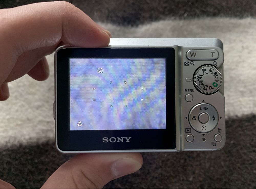 Фотоаппарат Sony cyber-shot s730 нюанс