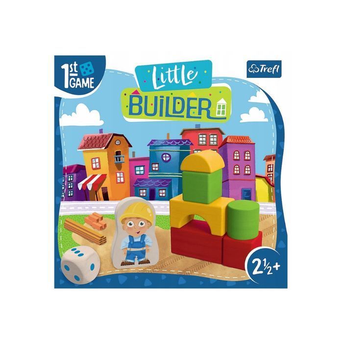 Little Builder  Pierwsza Gra Planszowa Edukacyjna