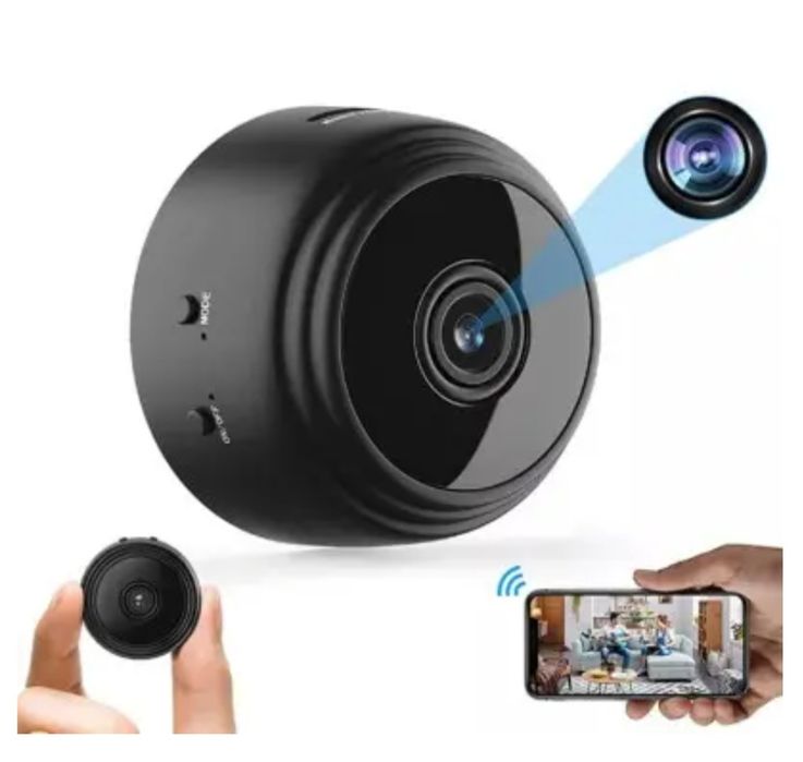 Мінікамера вайфай, бездротова камера WI-FI, маленька відеокамера.