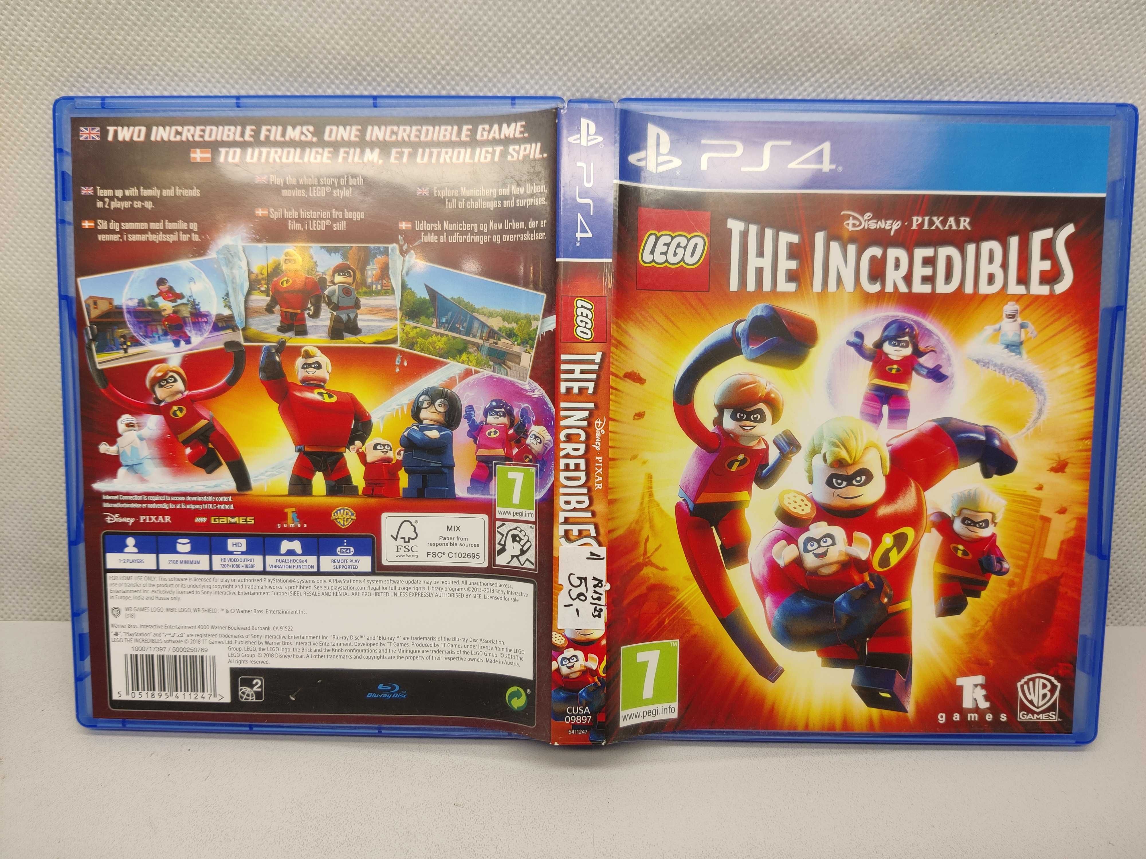 Lego The Incredibles PS4 PL (Iniemamocni); Madej S.C Igielna Jasło