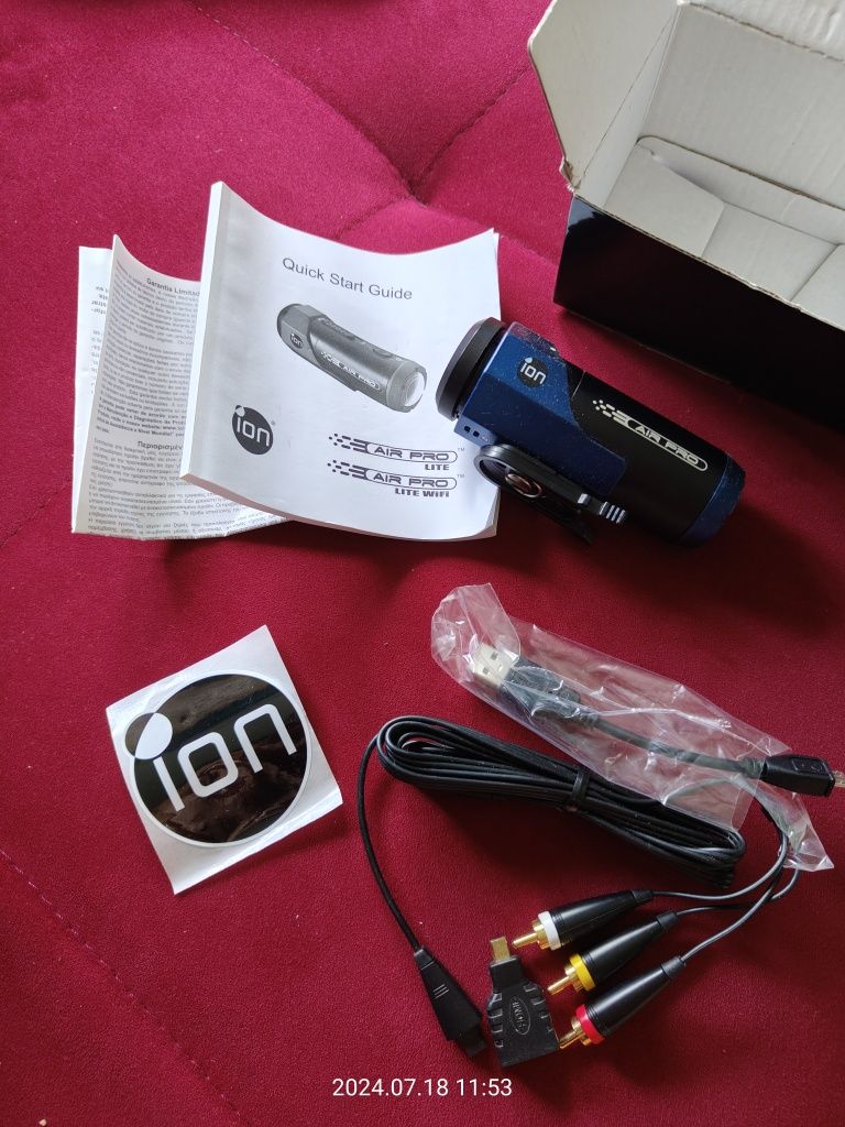 Kamera ion air pro plus blue gopro sportowa