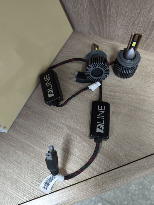 Продам LED автолампи Qline Ultra +200% 55W H1 6000K