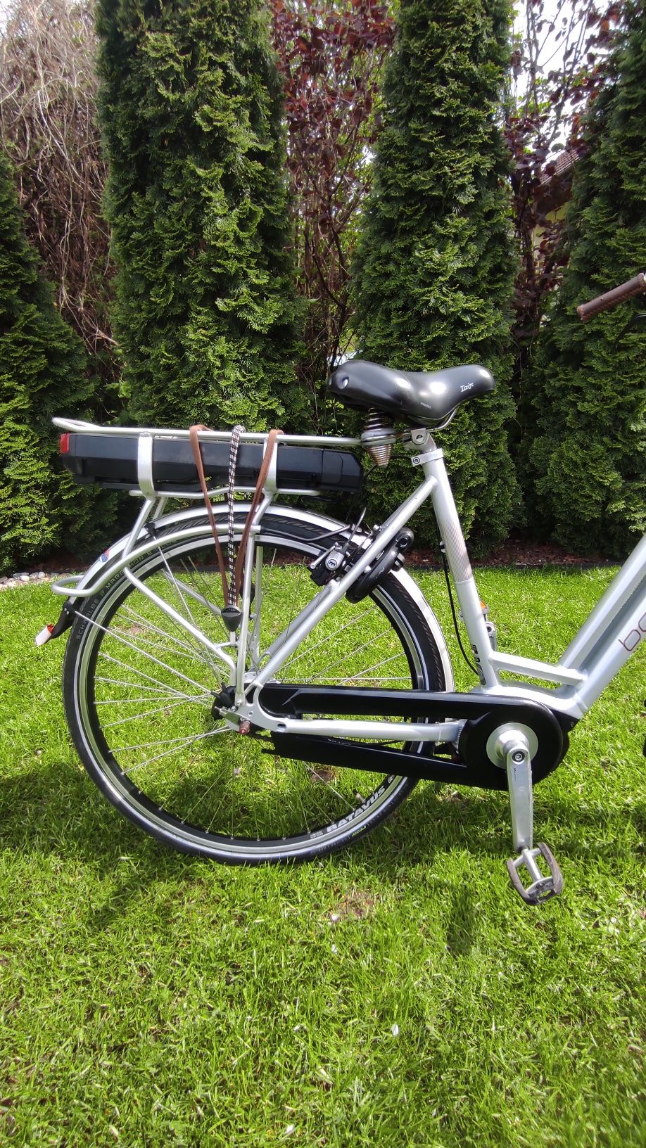 Mocny Rower elektryczny Batavus Stream z silnikiem centralnym Yamaha