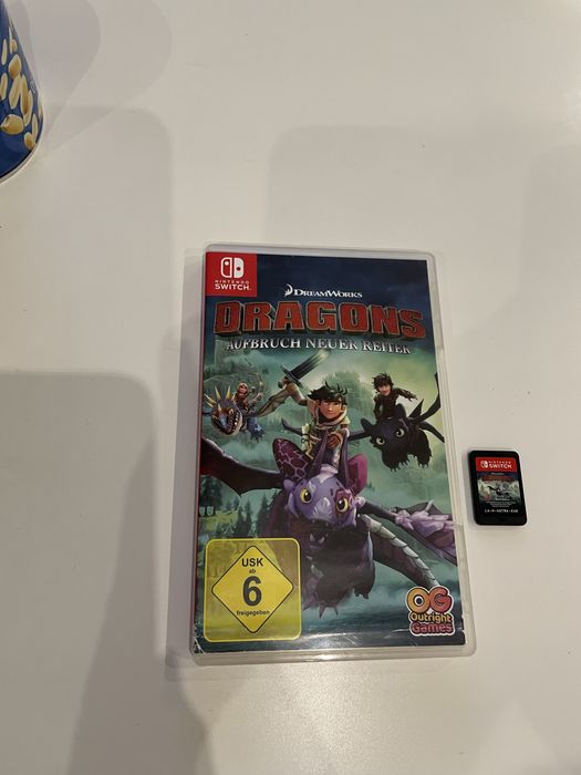 Nintendo Switch w pudełku Dragons Jak wytresować smoka
