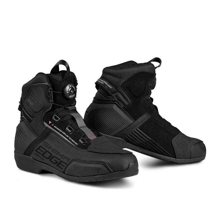 Buty motocyklowe SHIMA Edge Vented black 43 OUTLET