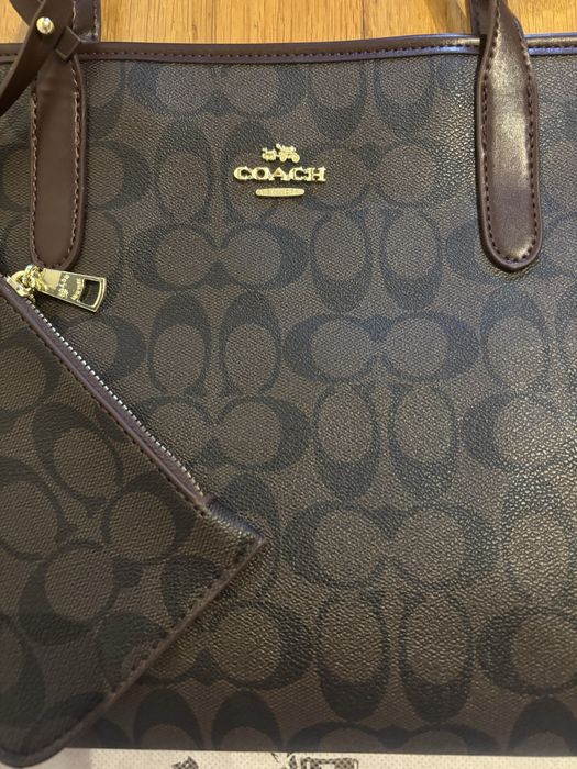 Coach Mala Castanha Escura