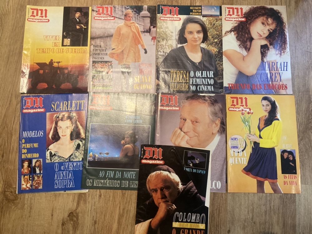 Revistas anos 80 e 90 DN Magazine + Extra 24H + Dona