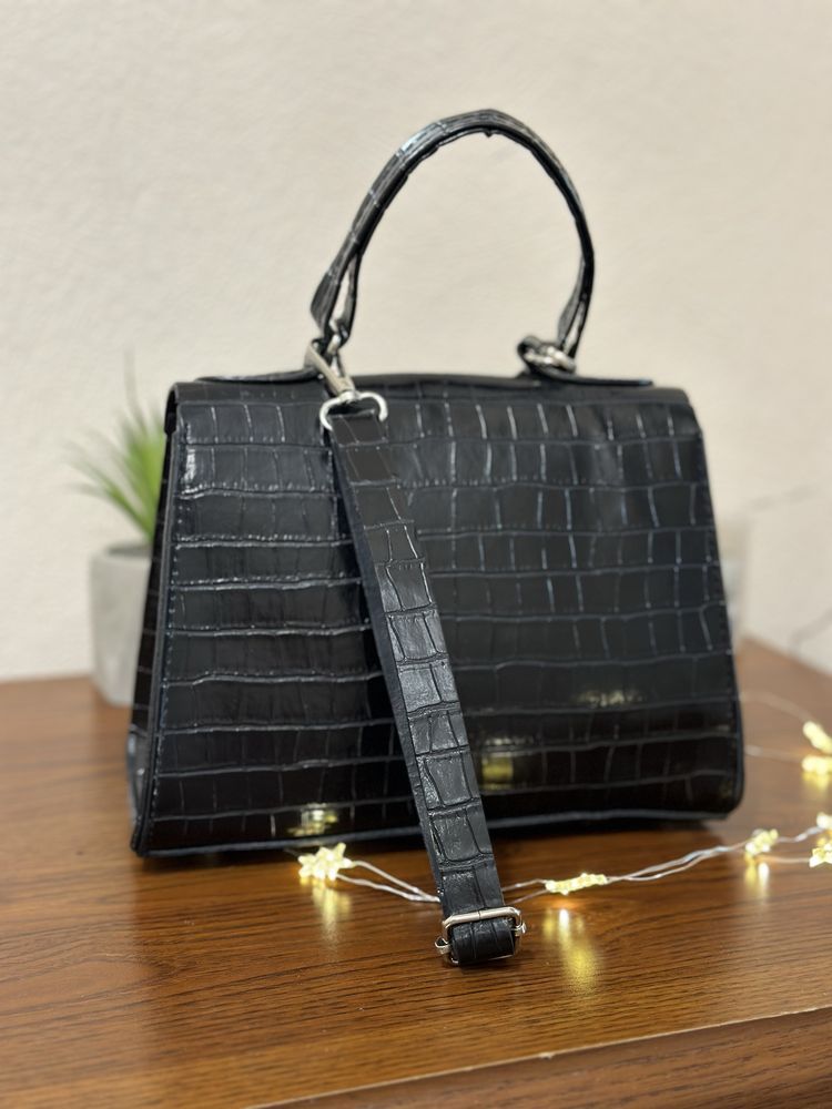 Жіноча лакова сумка чемодан під hermes