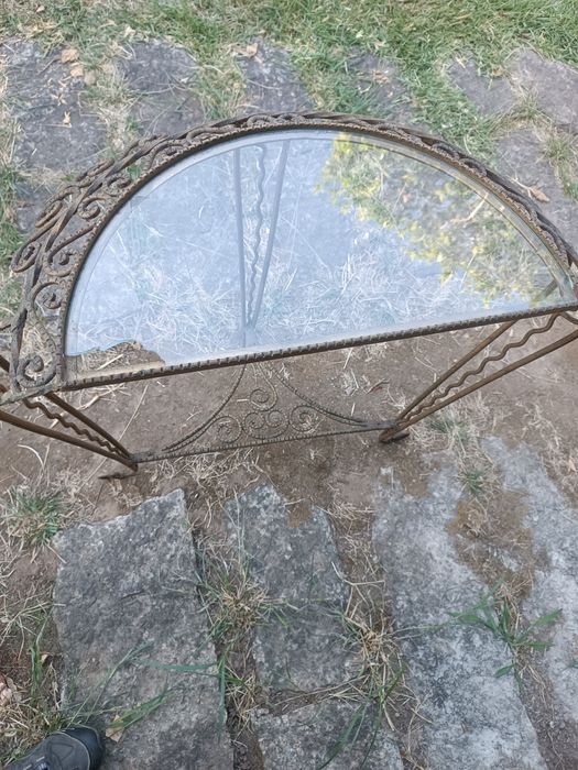 Aparador em metal, vintage