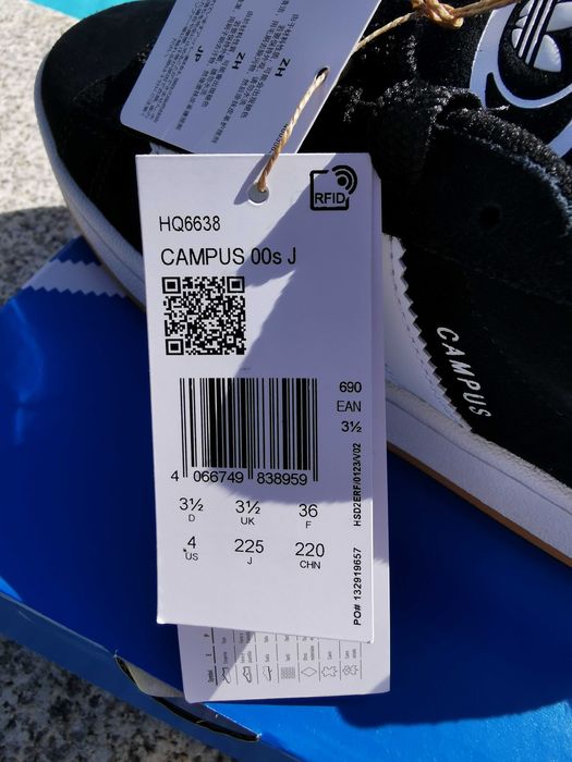 Adidas Campus 00s Black Disp.:35 1/2 l 36 l 38