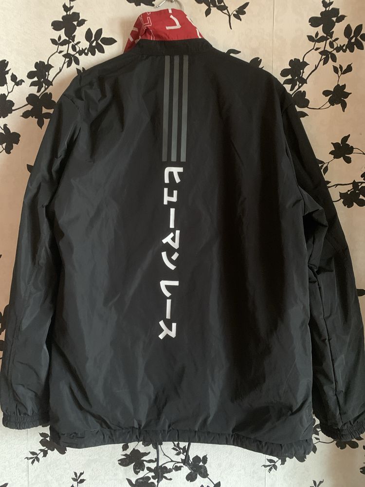 Куртка плащ двухсторонняя  adidas pharrell williams