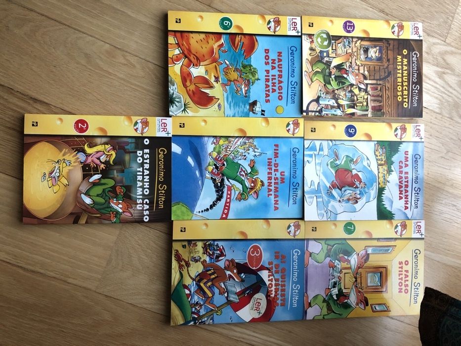 Livros Geronimo Stilton