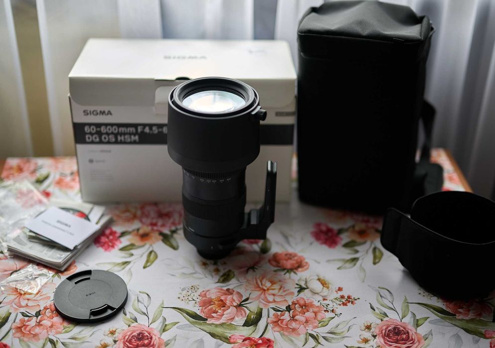 Obiektyw Sigma VR 60-600mm f/4.5-6.3E / Nikon