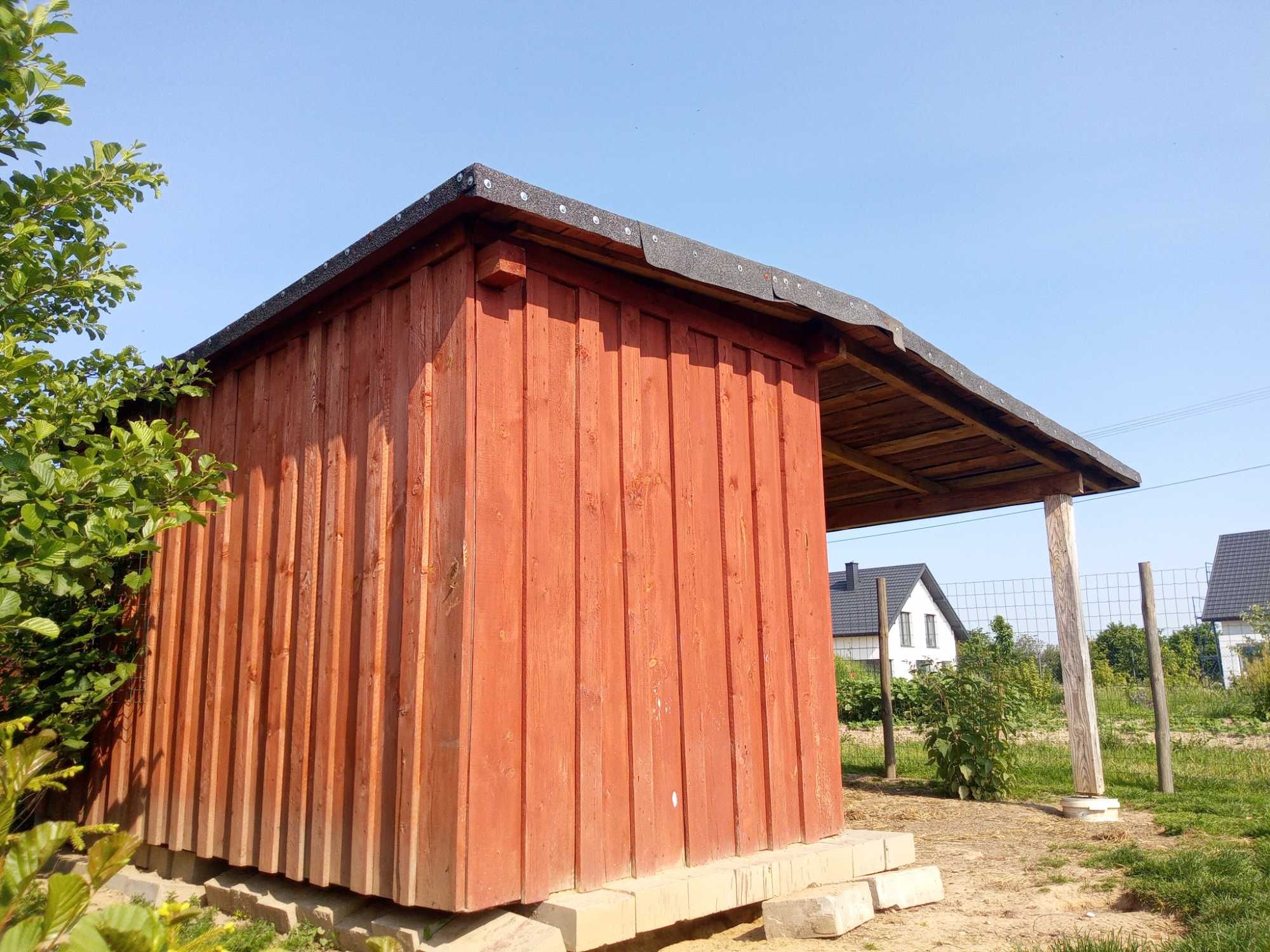 Kurnik gołębnik modrzew
