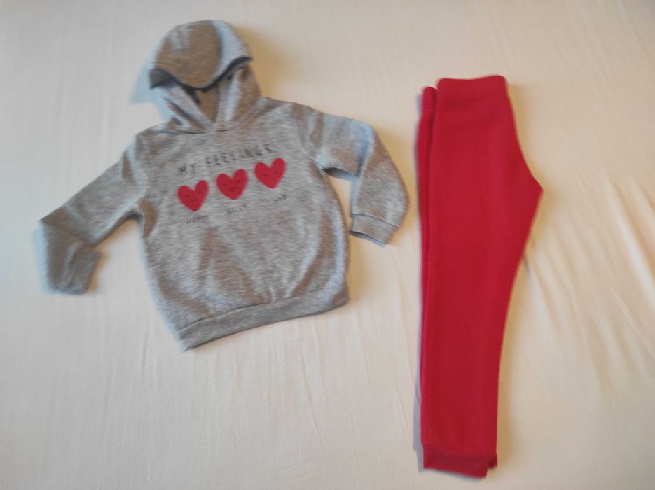 Komplet dresowy, rozmiar 110